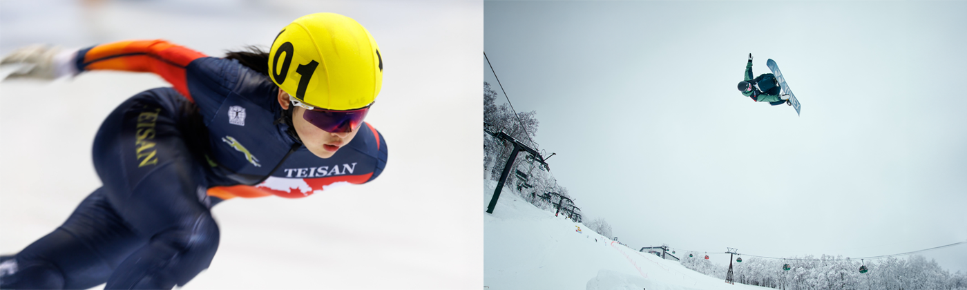 イメージ写真（助成対象選手）